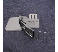 Máquina de coser, cerradora plana, cerradora plana ajustable, doble carpeta, accesorio de encuadernación, encuadernador de cinta para accesorios de máquinas de coser industriales(45mm)