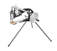 Máquina de coser Cobbler manual para cuero, rotación de 360°, para tela, goma y piel con dirección ajustable
