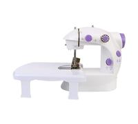 Máquina De Coser Con Pedal Y Línea Recta, Mesa Mano, Luz Noche For El Hogar, Herramienta Manual Portátil, Mini Kit Eléctrico Dos Hilos PortáTil Y Flexible