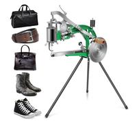 Máquina de coser de cuero con doble línea de nailon y algodón, máquina de coser de mano para zapatos, bolsas, tiendas de campaña, ropa, etc