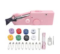 Máquina de Coser de Mano, Herramienta de Coser Eléctrica Portátil de Costura Alisadora, Máquina de Coser Portátil de Costura Rápida para Principiantes, Máquina de Coser Eléctrica