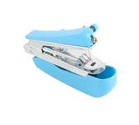 Máquina de coser de mano, mini herramienta de costura manual azul, práctica herramienta de costura para máquina de reparación, práctica grapadora de puntada portátil para el