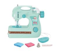 Máquina de coser eléctrica pequeña fácil de aprender para niños, máquina de coser eléctrica portátil de materiales seguros