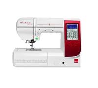 Máquina de Coser Electrónica Profesional Elna Ex 680 PLUS con 170 Puntadas y Mesa de Extensión