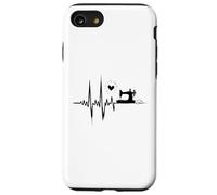 Máquina de coser Heartbeat - Vintage Stitching Sewing Lover Carcasa para iPhone SE (2020) / 7 / 8