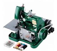 Máquina de coser industrial Overlock, remalladora de servicio pesado