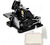 Máquina de coser industrial Overlock, remalladora de servicio pesado