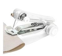 Máquina de coser manual portátil, herramienta de costura manual compacta, herramienta de costura manual compacta, para reparaciones rápidas y costura de bricolaje, para cortinas de seda de lana, tela
