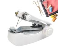 Máquina de coser móvil - Mini Stitcher, herramienta portátil de aguas residuales | Máquina de recuperación de hilos manual, kit de fijación textil compacto, equipo de reparación para la reparación de