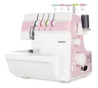 Máquina de coser overlock Medion SO 90/91W Rosa LED 91 W 1200 rpm