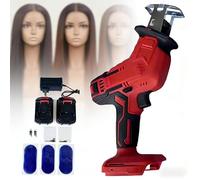 Máquina De Coser Pelucas Inalámbrica,trenzadora Eléctrica De Cuero Cabelludo PU Máquina De Trasplante Cabello, Herramienta Portátil Recargable For Hacer Pelucas For Uso Doméstico Y Salón