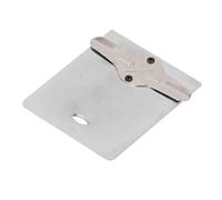 Máquina de coser Placa deslizante Placa de empuje de acero inoxidable 307 Piezas de máquina de coser doméstica Pieza de repuesto de deslizamiento suave duradera para máquina de