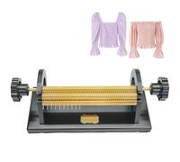 Máquina de coser plisada ajustable, 47 posiciones de aguja, 24 filas plisadas, 0,5 cm de distancia entre agujas para patrones de vestidos y ropa