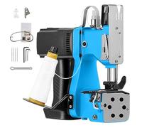 Máquina de coser portátil con batería, máquina de coser para Makita de 18 V (Sin batería), maquina de coser bolsas eléctrica, máquina de sellado para bolsas de tela, saco de papel, saco de arena, saco