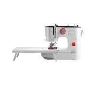 Máquina de coser portátil de dos velocidades for el hogar, bricolaje, 12 puntadas integradas y costura inversa con mesa de extensión de Pedal, accesorio de 42 Uds.