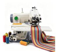 Máquina de coser portátil de punto ciego con pedal de control de velocidad, motor de cobre puro,1200 r/min,conmutación entre dos relaciones de puntada, for materiales finos y de grosor medio