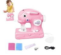 Máquina de coser portátil, máquina de coser a pilas, herramienta de coser para principiantes, máquina de coser para niños, máquina de coser de viaje, máquina de coser compacta para niños y niños