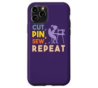 Máquina de coser sastrería costurero costurera coser Carcasa para iPhone 11 Pro