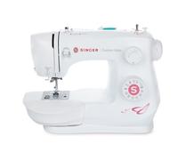 Máquina De Coser SINGER 3333 Fashion Mate, Blanca Y Roja