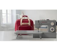 Máquina de coser Singer Heavy Duty 6335 con extensión de base y bolsa para máquina, 5 años de garantía