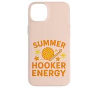Máquina de Coser Summer H0oker Energy Bright Crochet Vibes, juguetona Carcasa para iPhone 14 Plus