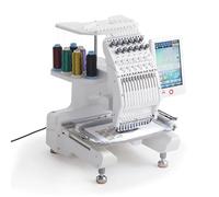 Máquina de coser y bordar con pantalla táctil a color, soporta 500 patrones y colores, diseño fácil de usar para proyectos creativos