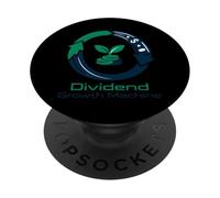 Máquina de Crecimiento de dividendos Diseño de Libertad financiera PopSockets PopGrip Adhesivo