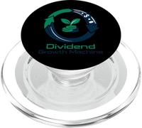 Máquina de Crecimiento de dividendos Diseño de Libertad financiera PopSockets PopGrip para MagSafe