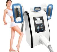 Máquina De Criolipólisis, Máquina De Crioescultura Con 3 Asas Para La Eliminación De Grasa Por Congelación, Instrumento De Lipólisis De Grasa Con Rango De Temperatura 15 a 0 °c Y Presión De 0-86Kpa