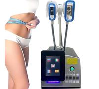 Máquina De Criolipólisis Para Adelgazar Y Eliminar Grasa Corporal. Máquina De Criolipólisis Corporal Al Vacío Con 3 Asas Para Perder Peso,Reducir Grasa,Disminuir La Celulitis Y Moldear El Cuerpo