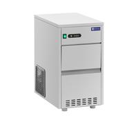 Máquina de cubitos de hielo - cilindro hueco - 20 kg/24 h - capacidad: 5 kg - 165 W - acero inoxidable - Royal Catering