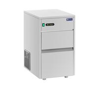 Máquina de cubitos de hielo - cilindro hueco - 50 kg / 24 h - capacidad de 7 kg - 310 W - acero inoxidable - Royal Catering