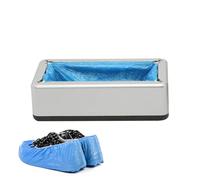 Máquina de cubrezapatos: máquina expendedora de tamaño Universal con 100 películas Protectoras, de despliegue Manos Libres | Protección higiénica del Calzado Medio Ambiente inté