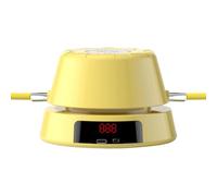 Máquina de cuerda de saltar, cuerda de saltar LED eléctrica inteligente con control remoto, interacción de personas, salto automático, polímero ABS resistente, gimnasio familiar, entrenamiento manos