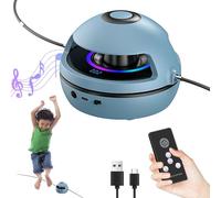 Máquina de cuerda para saltar eléctrica Conteo digital Cuerda para saltar inteligente con 10 engranajes Recargable Inalámbrico Control remoto USB Entrenamiento físico de bajo ruido Entren