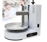 Máquina de decoración de pasteles, herramienta automática para untar helado con pantalla LCD para uso doméstico y profesional, adecuada para pasteles de mesa de 4 a 12 pulgadas