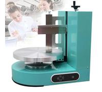 Máquina de decoración de pasteles, herramienta automática para untar helado con pantalla LCD para uso doméstico y profesional, adecuada para pasteles de mesa de 4 a 12 pulgadas