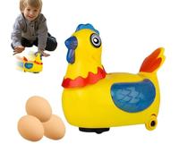 Máquina De Deposición De Huevos De Aves - Medidas 15x9x16 Cm, Hardware A Batería, Figura Animada De Animal | Actividad De Participación Sensorial En El aula Para El Aprendizaje Temprano. Bom