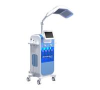 Máquina de dermoabrasión Hydra Facial Máquina rociadora de Piel Facial para SPA, 8 en 1 Diamante microdermabrasión máquina Peeling Agua RF Hydra Facial Máquina