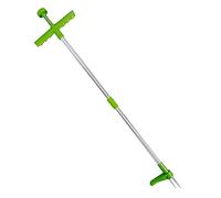 Máquina de deshierbe, herramienta para quitar raíces de césped de jardín, extractor de malezas, raspador directo, raspador fácil de raíces para removedor, agarrador