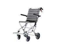 Máquina de desplazamiento de silla de ruedas móvil cómoda al aire libre de aleación de aluminio ultraligera, transporte plegable portátil Máquina de desplazamiento de silla de ruedas móvil cómoda al