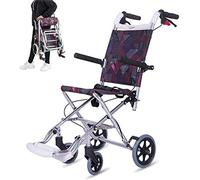 Máquina De Desplazamiento De Silla De Ruedas Móvil Cómoda Al Aire Libre Plegable Ligera Para Niños, Marco De Aleación De Aluminio, Avión De Viaje Máquina De Desplazamiento De Silla De Ruedas Móvil Có