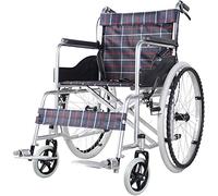 Máquina De Desplazamiento De Silla De Ruedas Móvil Cómoda Al Aire Libre, Vespa Plegable Ligera para Ancianos Discapacitados Carro De Viaje Portátil Súper Ligero Neumático Inflable,Portátil