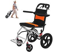 Máquina De Desplazamiento De Silla De Ruedas Móvil Cómoda Y Plegable Para Exteriores, Máquina De Desplazamiento De Silla De Ruedas Móvil Cómoda Y Portátil Para Viajes Al Aire Libre Con Freno De Mano,