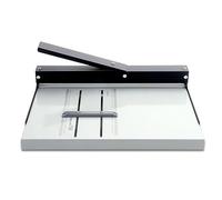 Máquina de doblado de papel de puntuación, máquina de doblado, plegadora manual, 350 mm con bloque de posicionamiento, escala transparente, excelente precisión