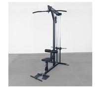 Body-Solid (GLM85B) Pro LAT Máquina sin apilamiento, esculpe una máquina de pesas más fuerte, ahorra espacio y ejercicio de espalda, equipo de gimnasio en casa