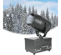 Máquina de efecto de escena de nieve en vivo, máquina de soplado de nieve artificial para bodas, máquina para fabricar nieve en interiores y exteriores de alta potencia.