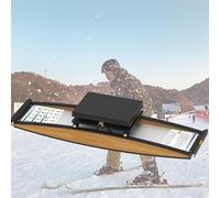 Máquina de ejercicio de esquí, máquina de esquí portátil, equipo de fitness simulado para interiores, equipo de entrenamiento de piernas, ejercitador interior de muslo, entrenador de suelo pélvico