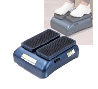 Máquina de ejercicio de pies, ejercitadora de piernas sentadas, reduce las molestias en las articulaciones, mejora la circulación y la movilidad, pedal automático para un mejor movimiento