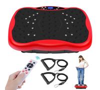 Máquina de ejercicio de placa vibratoria, plataforma de vibración de cuerpo completo para salud y fitness, plataforma de placa de vibración portátil para pérdida de peso, fitness en casa, drenaje